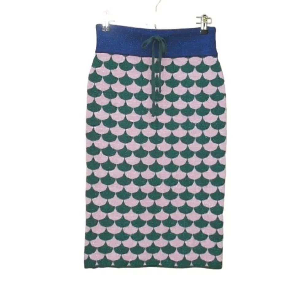 Vicolo High Waist Knit Pencil Skirt